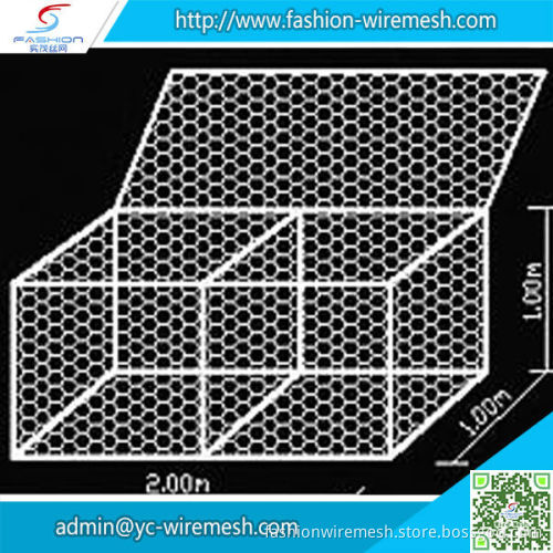 Galvanized iron wire Gabion Wire Mesh Machine Factory Anping